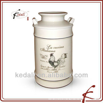 ceramic custom tea caddy